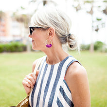 Load image into Gallery viewer, Bohemia Turquoise Hoops