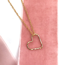 Load image into Gallery viewer, Happy Heart Gold Filled necklace