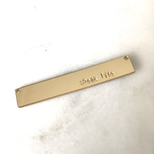 Load image into Gallery viewer, &quot;Practically Perfect&quot; gold filled bar necklaces